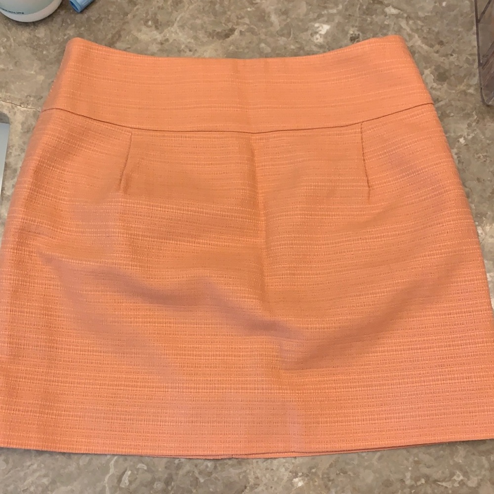 NWOT JCrew coral skirt